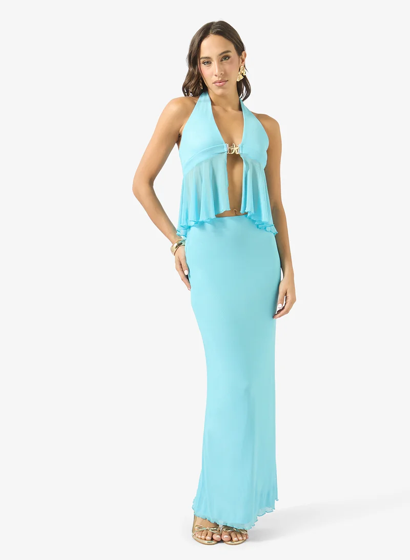 Halter Neck Coord Set