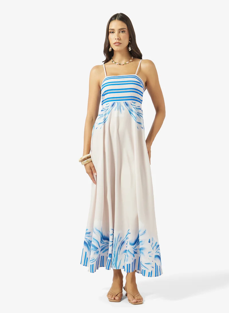 Printed Beach Dress