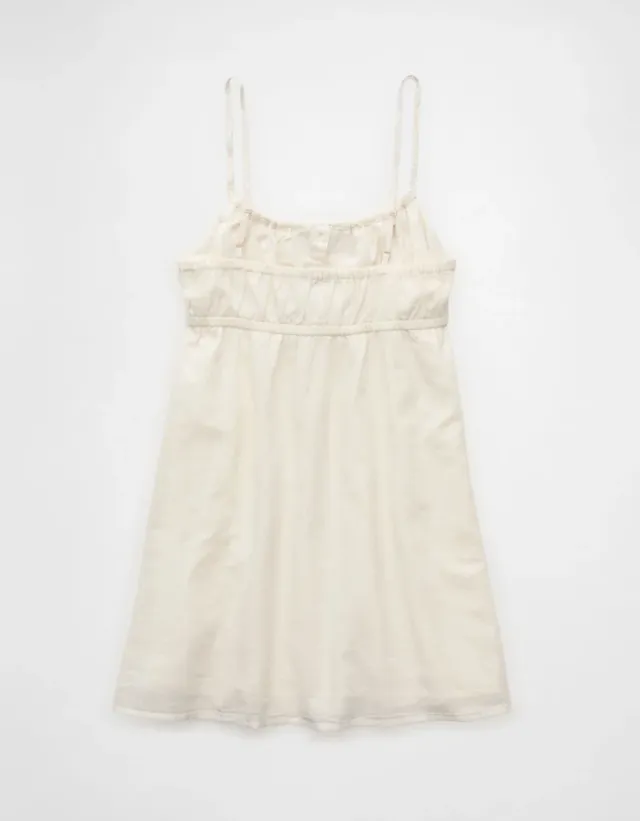 Button-Up Lace Insert Mini Dress – image 2