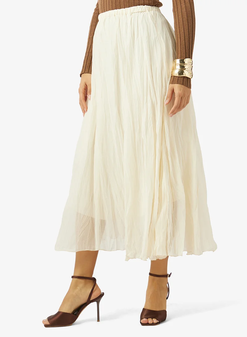 Casual A-line Skirt