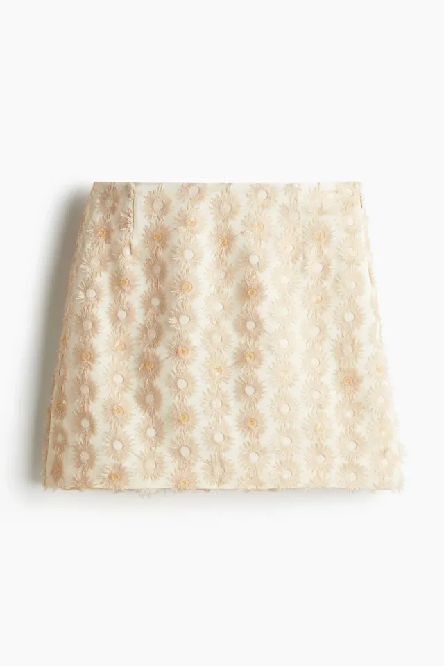 Appliquéd Mini Skirt – image 4