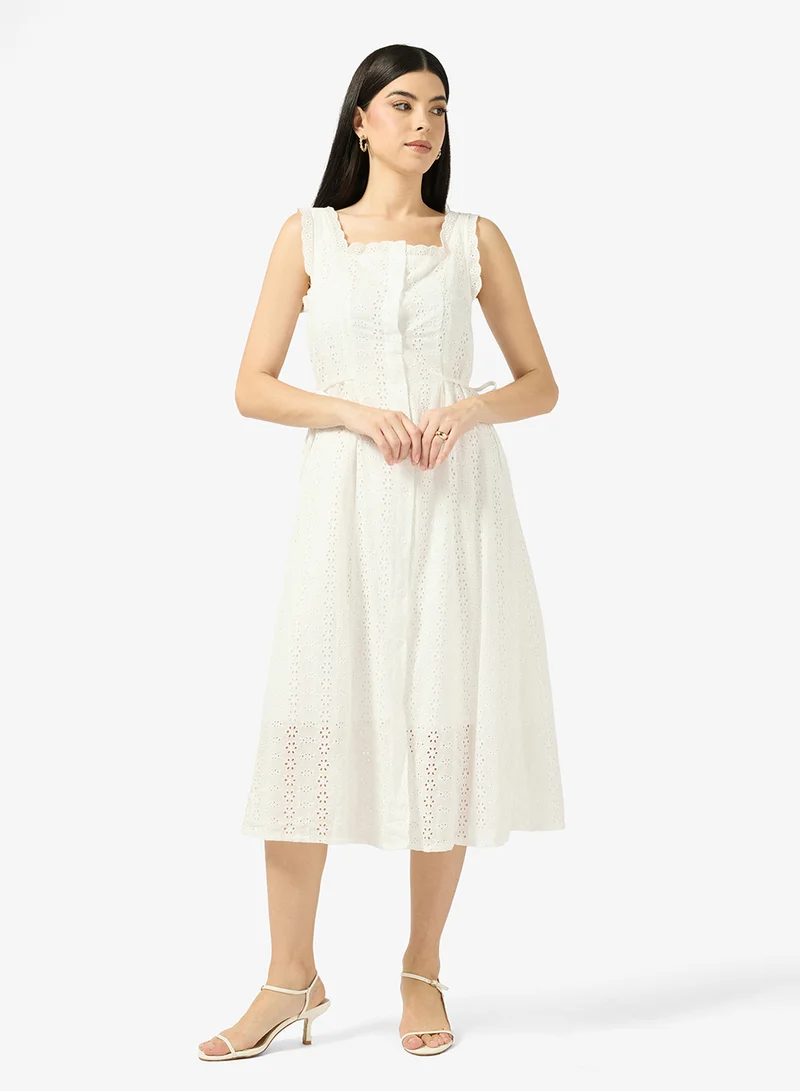 Lace Sleeveless Dress