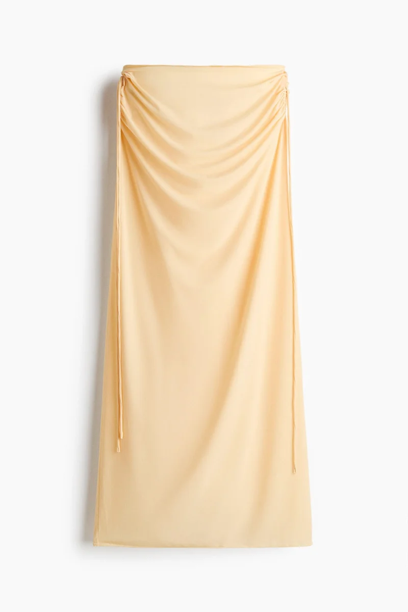 Drawstring Beach Skirt