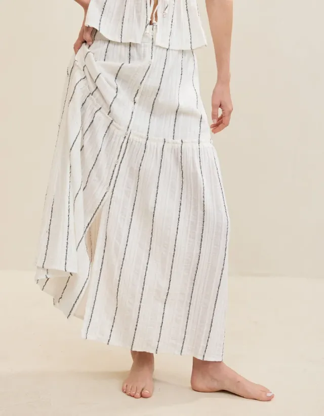 Aerie Beach Texture Maxi Skirt – image 4
