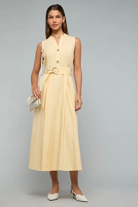 Sleeveless Midi Dress