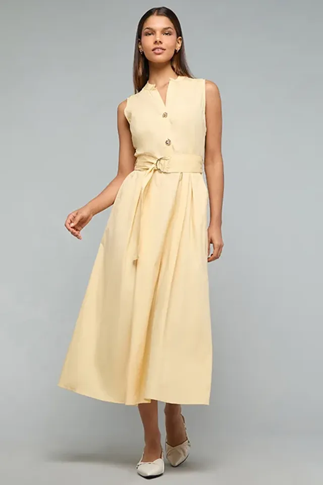 Sleeveless Midi Dress – image 4