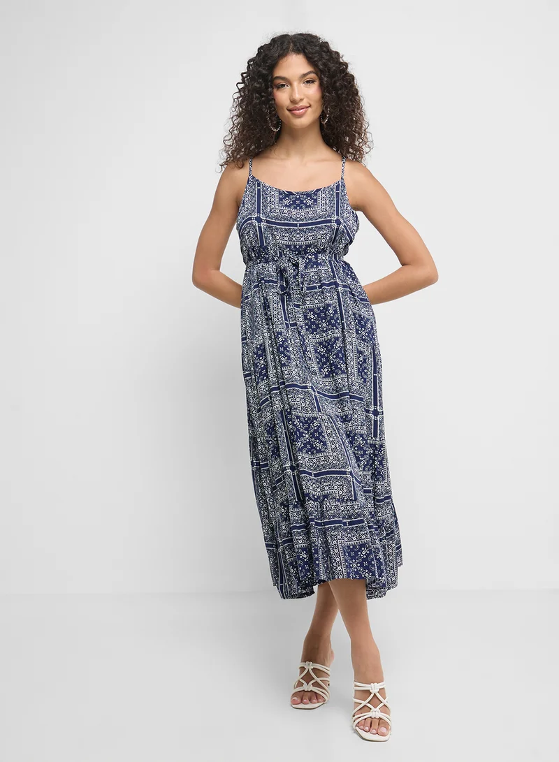 Paisley Cami A-Line Dress