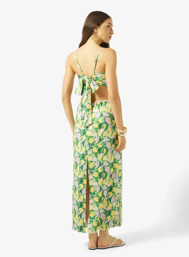 Printed Floral Top & Skirt Set – image 2