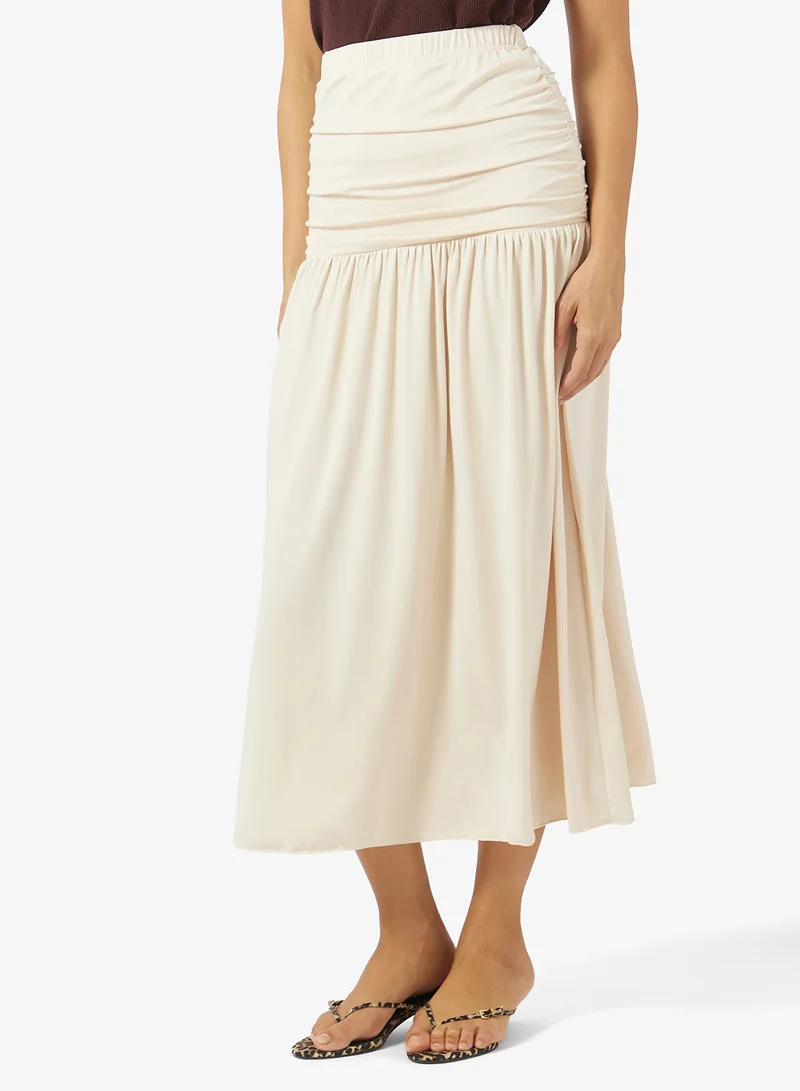 Ruched Waist Skirt