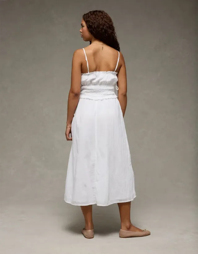 AE Corded Smocked Midi Dress – image 2