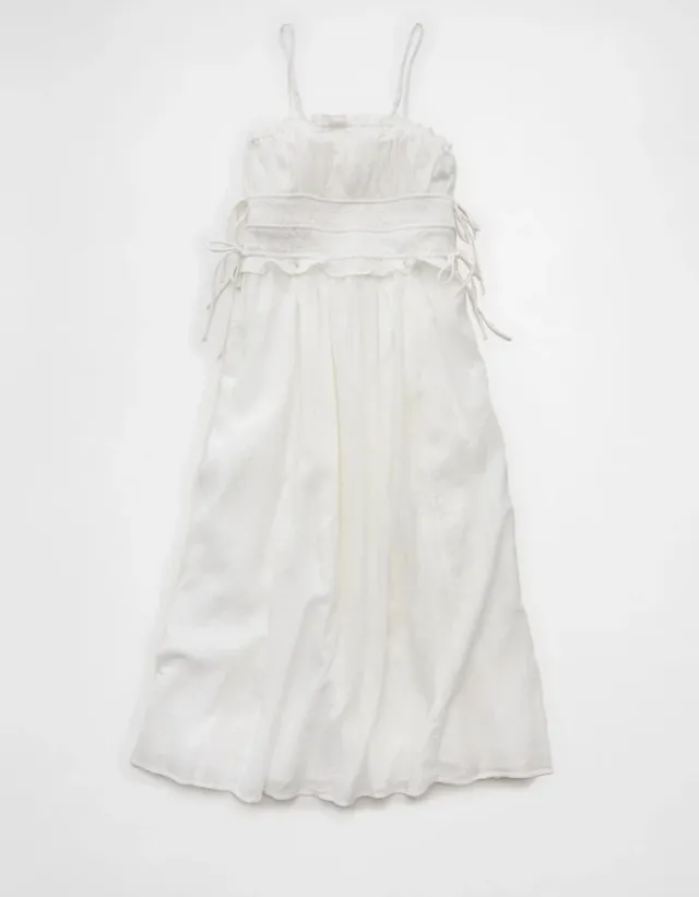 AE Corded Smocked Midi Dress – image 4