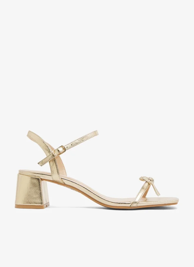 Low Block Heel Sandals