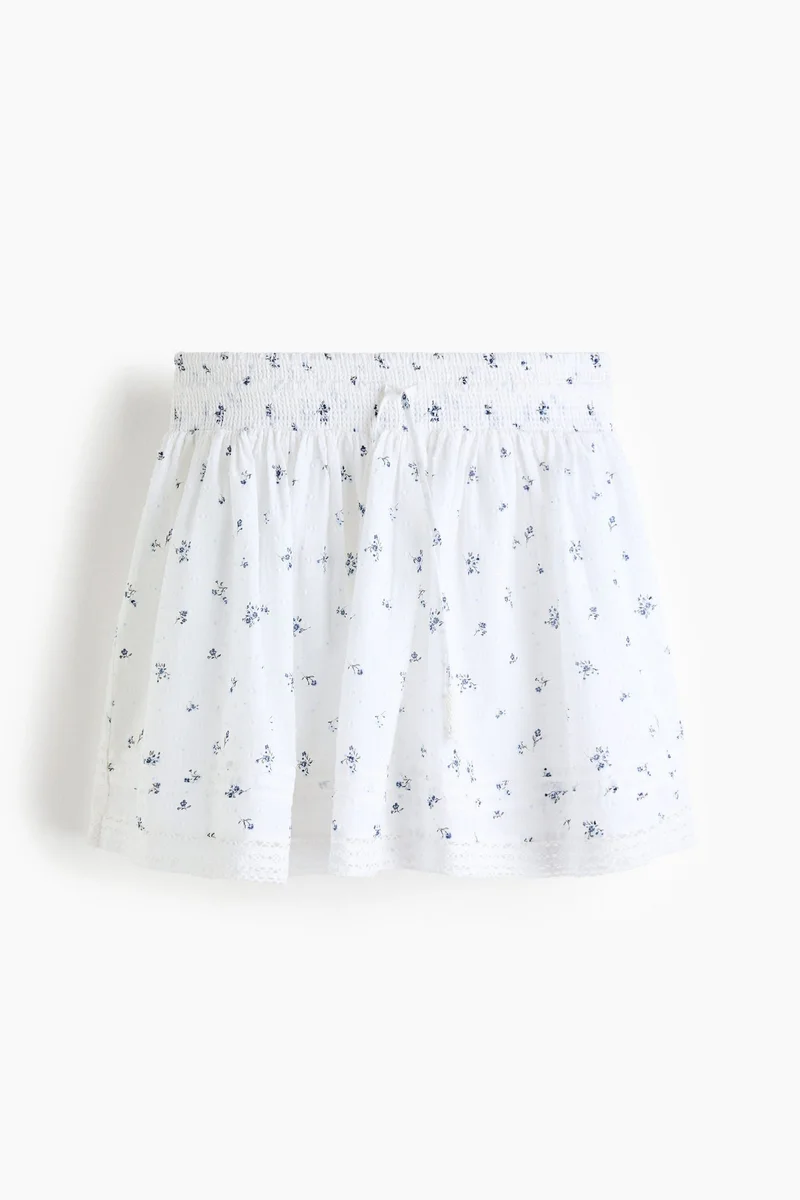 Cotton Plumeti Skirt