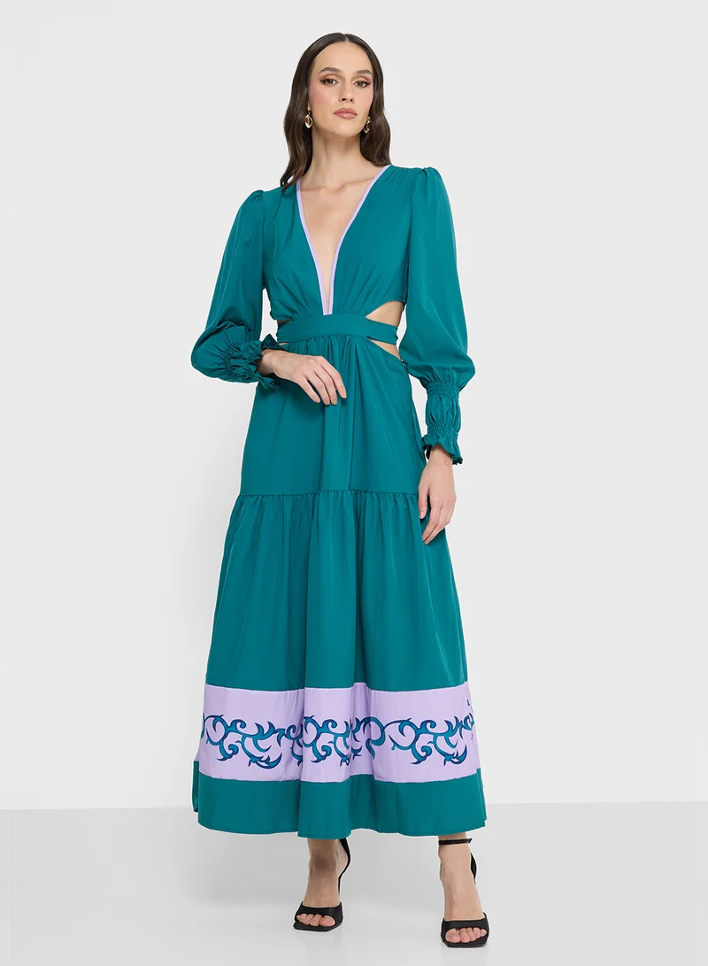 Puff Sleeve Dress