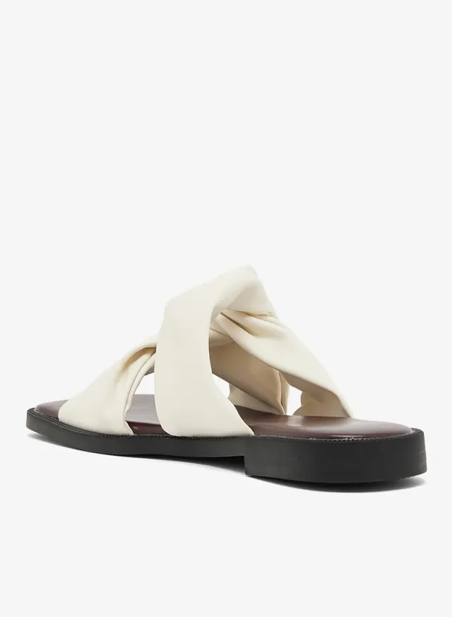 Twisted Strap Flat Sandals – image 2