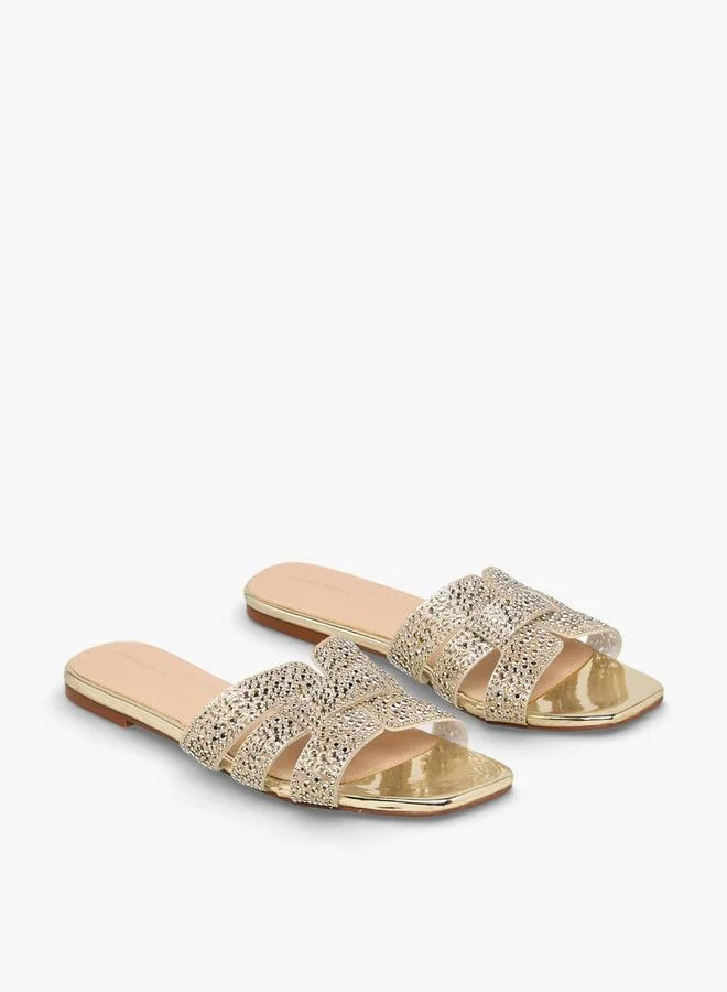Women's Embellished Slides