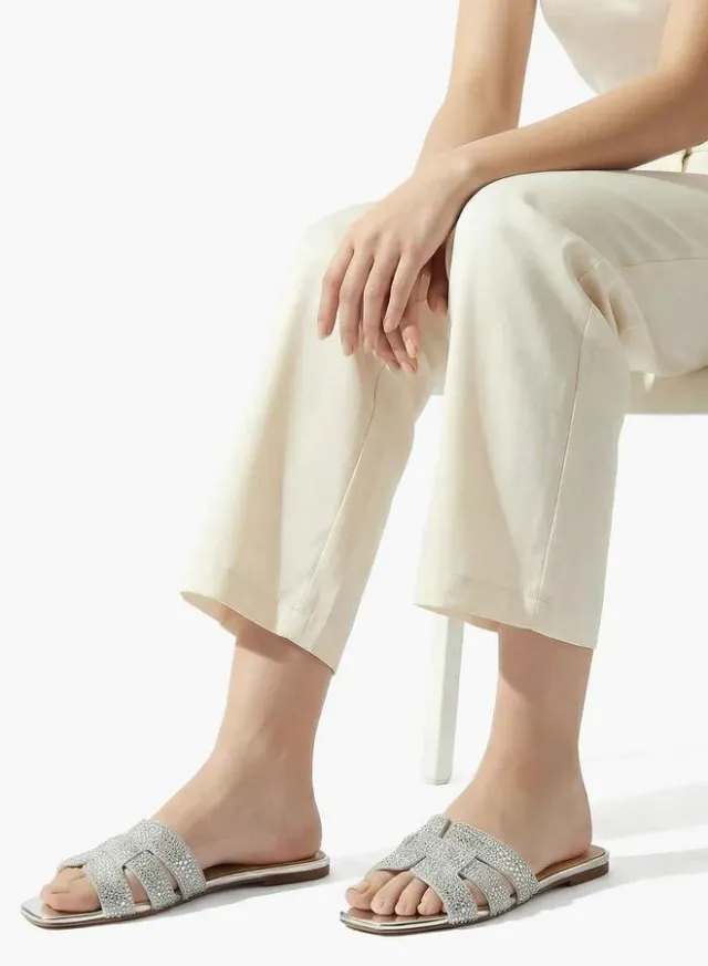 Women's Embellished Slides – image 2