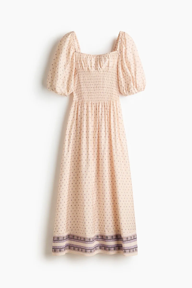 Smocked Waist Dress