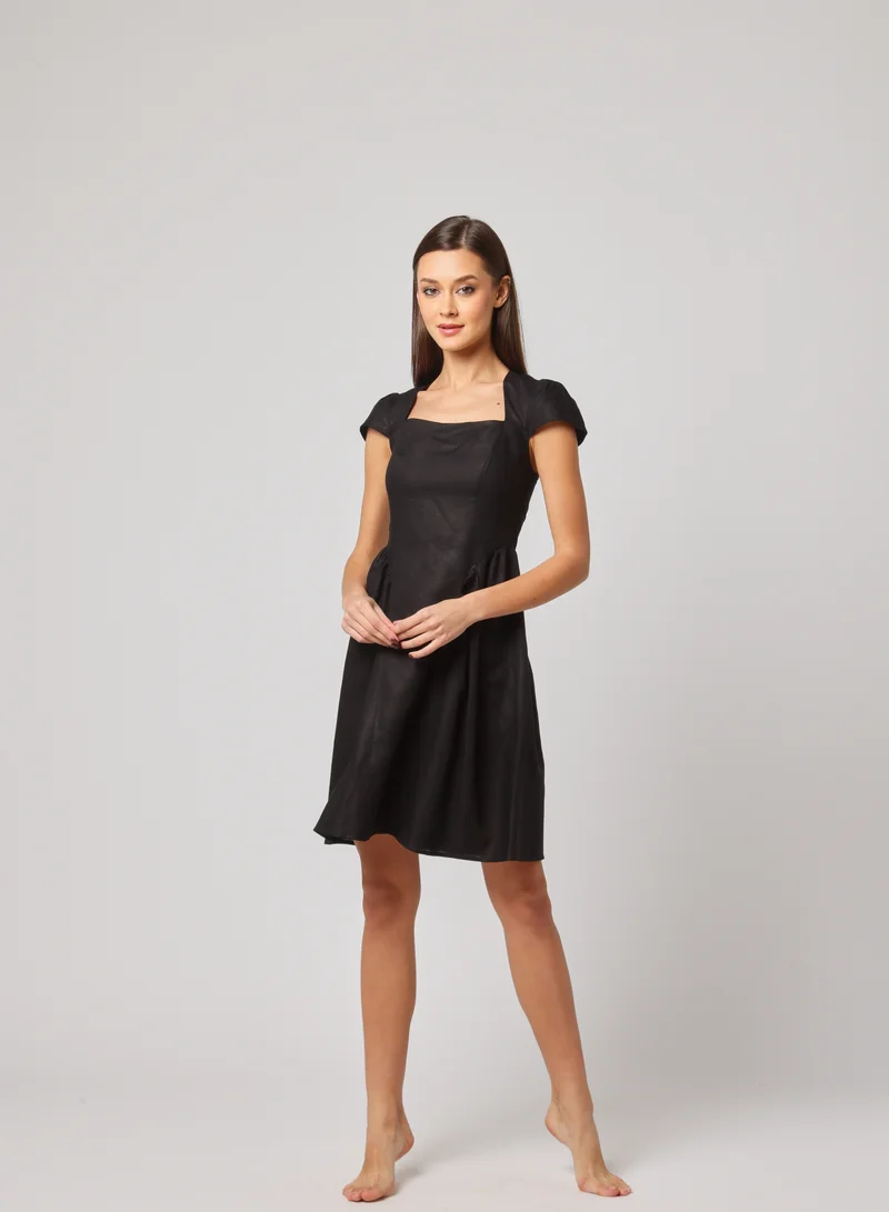 Flared Mini Dress