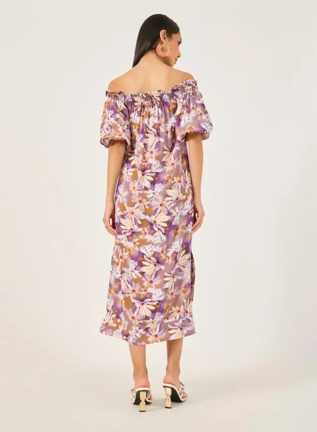 Off-Shoulder Leopard Dress – image 6