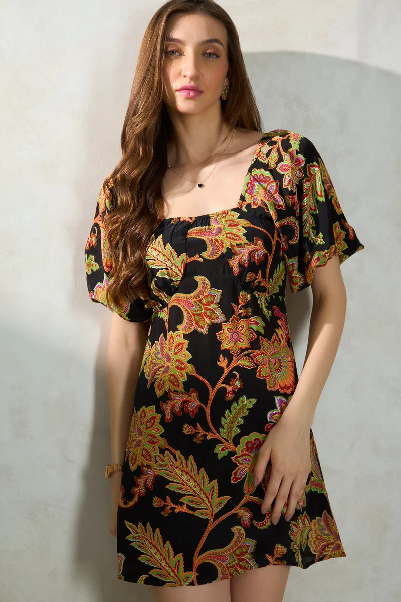 Floral Print Dress