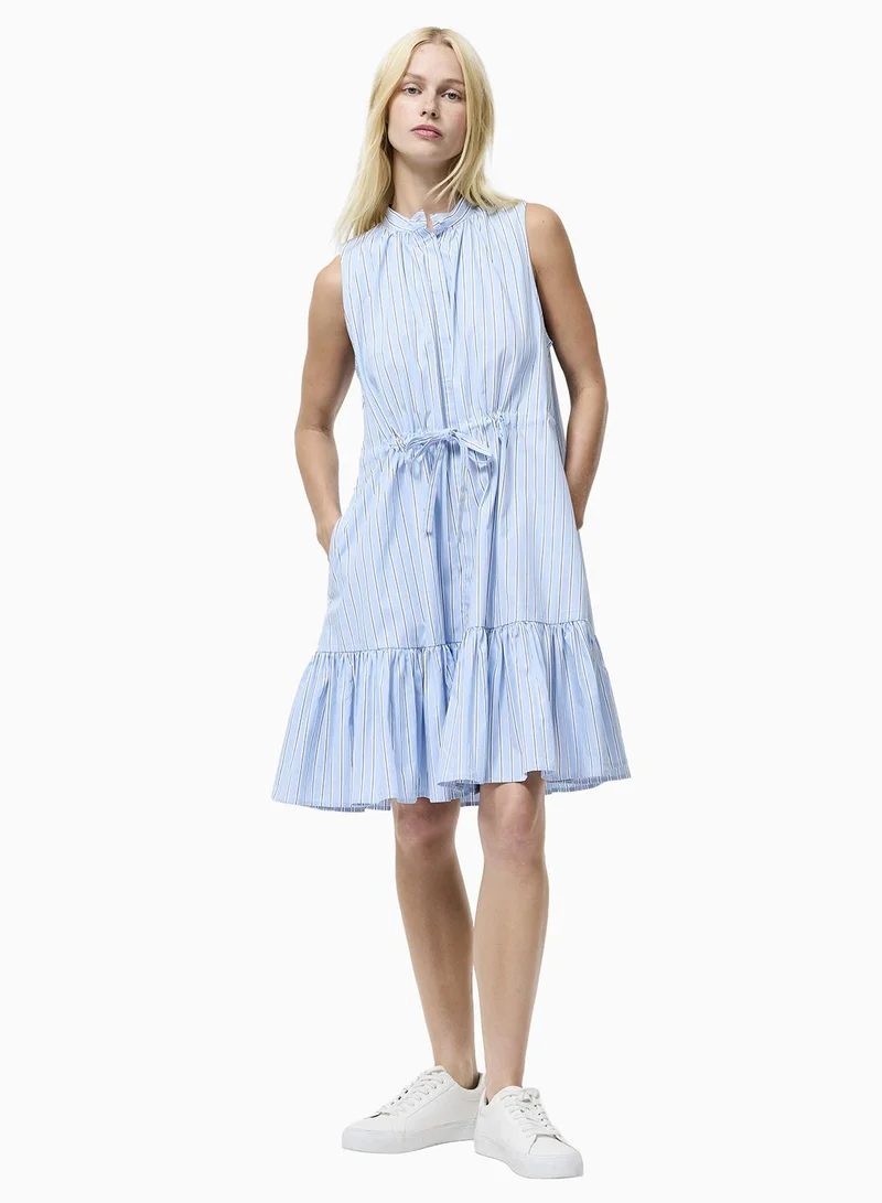Cambria Striped Cotton Dress