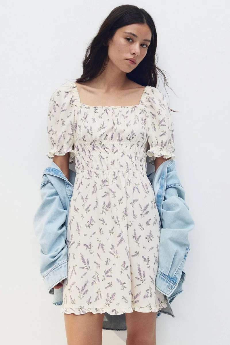Smock Detail Dress
