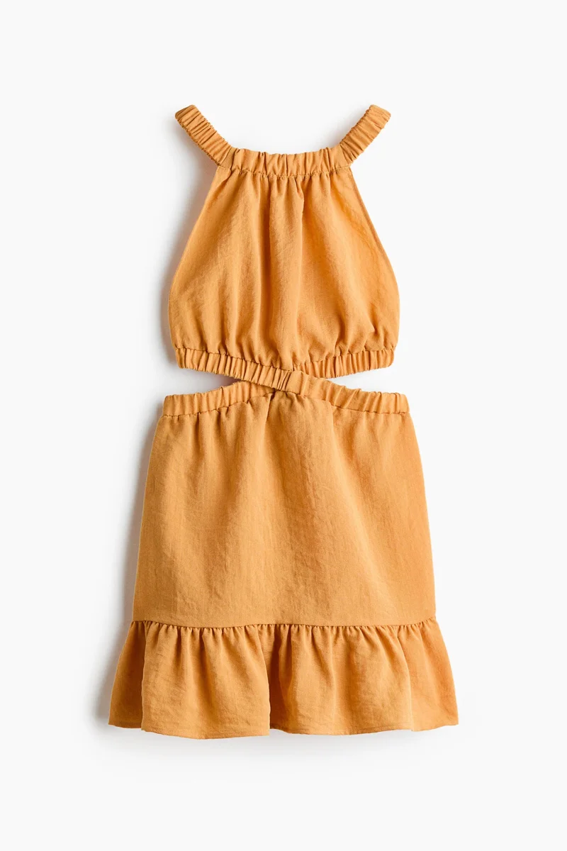 Open-Back Cut-Out Dress