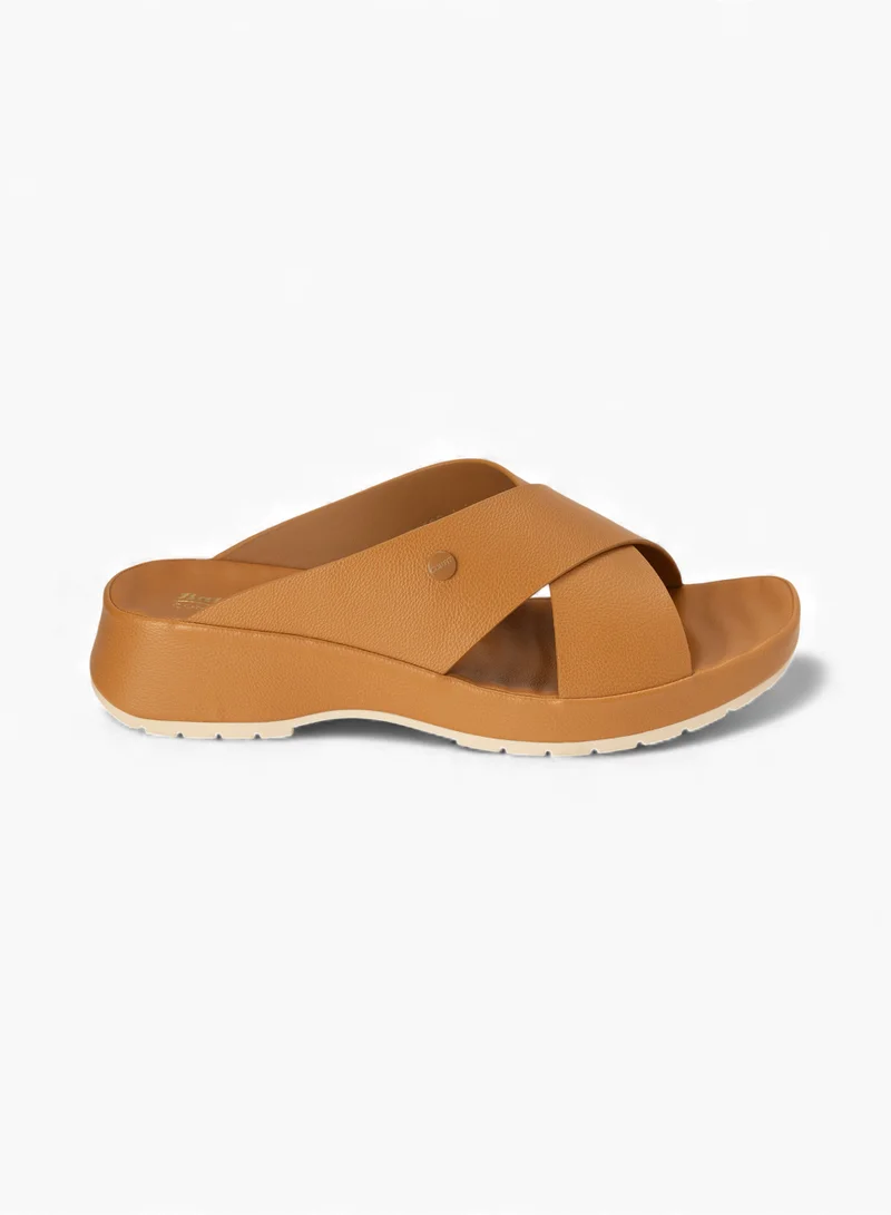 Comfit Slip-On Crisscross Sandals