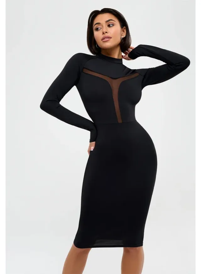 Bona Fide Women's Sleeveless Mini Cutout Dress Black – image 7