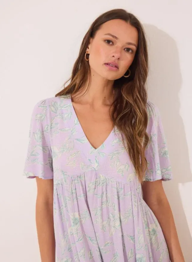 Viscose Print Midi Dress – image 5