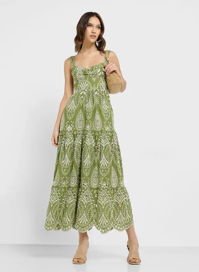 فستان بخط مستقيم - فستان فضفاض – صورة 14