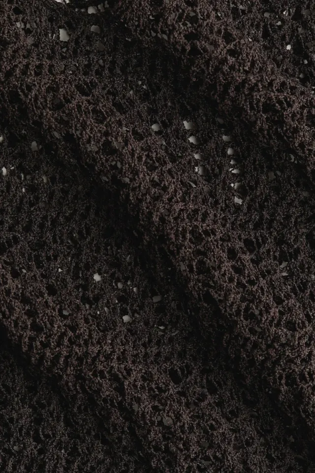 Hole-Knit Beach Dress – image 3