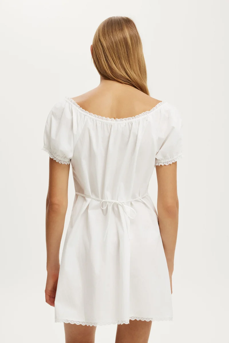 EMMA BABYDOLL MINI DRESS