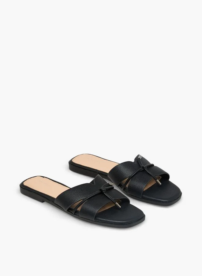 Women's Tassel Slide Sandals