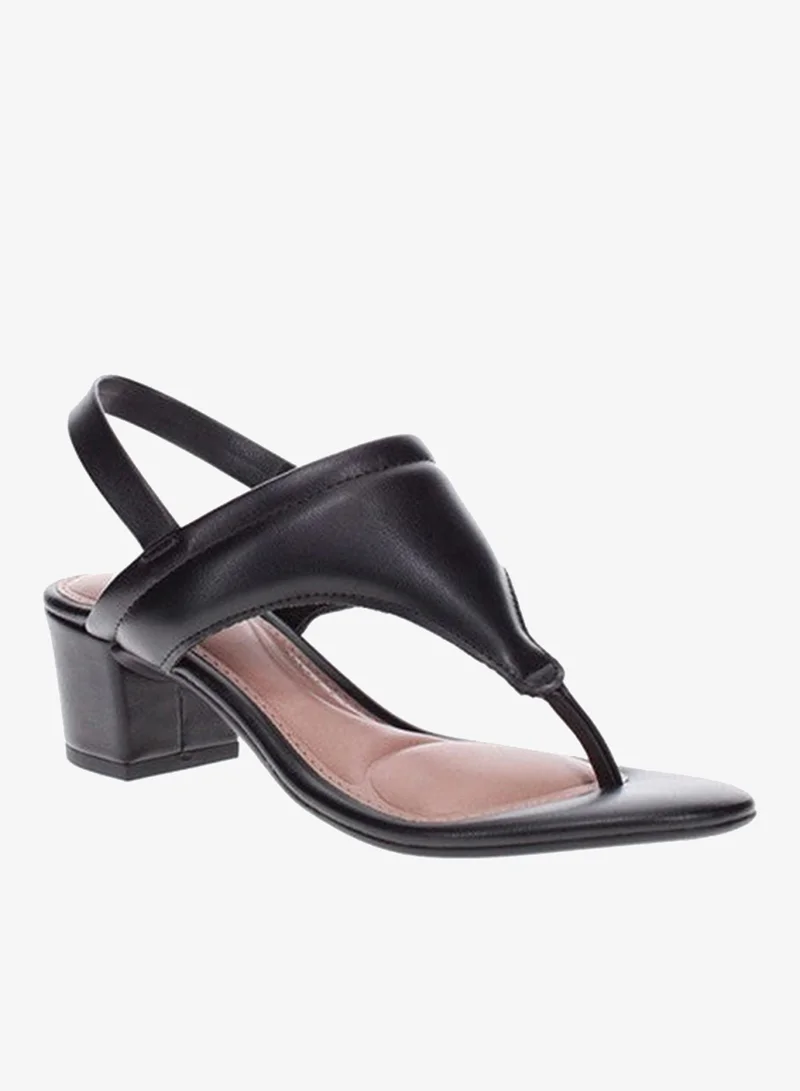 Women's Mid Heel Slingback Ankle Strap Sandals