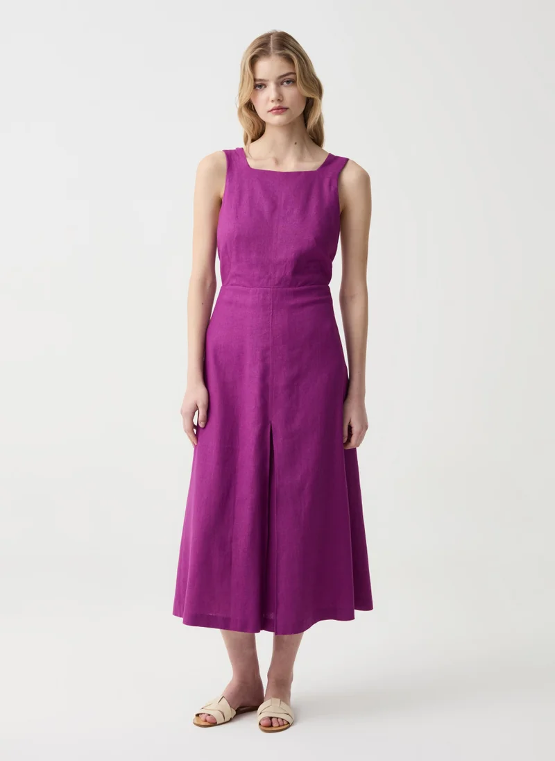 OVS Long Crossover Strap Dress