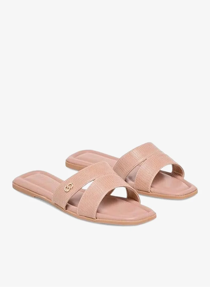 Women's Textured Slip-On Sandals
