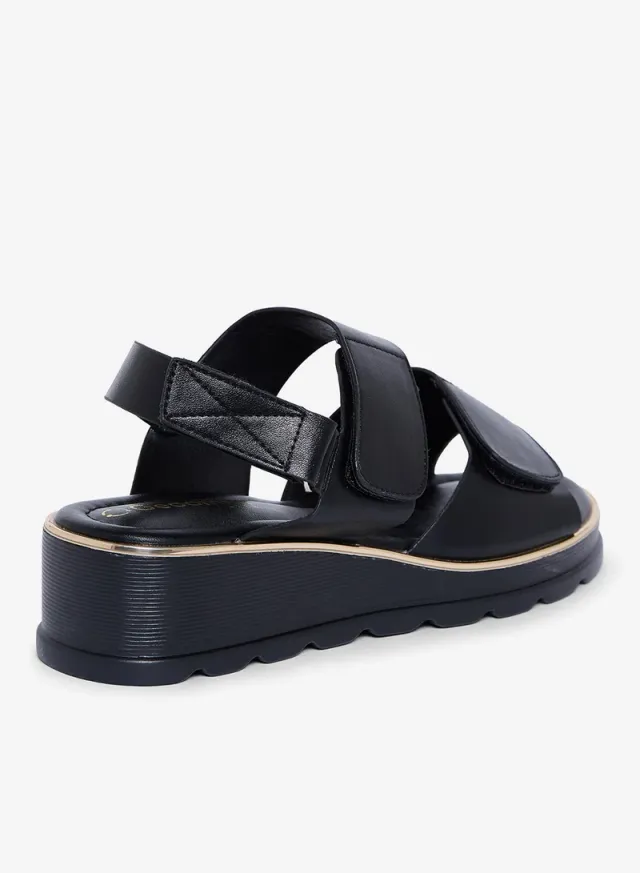 Synthetic Slide Sandals for Women with Cushioned Footbed and Anti-Slip Sole – image 3