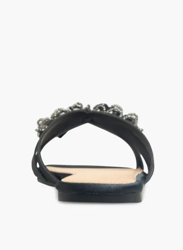 Flora Bella Women's Embellished Flat Sandals – image 4