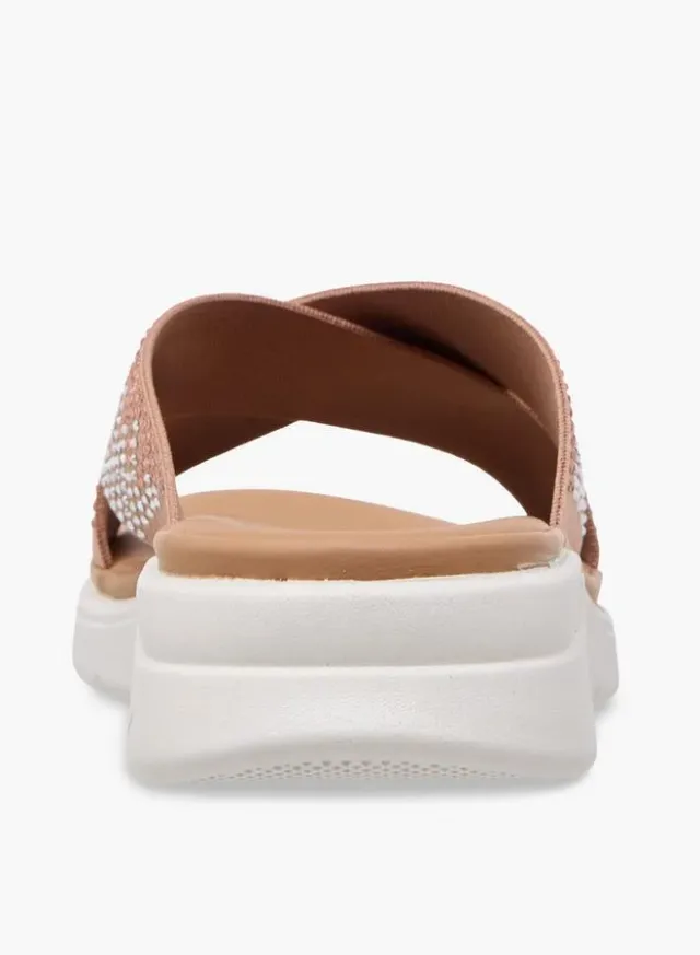 Flora Bella Women's Embellished Comfort Sandals – image 5