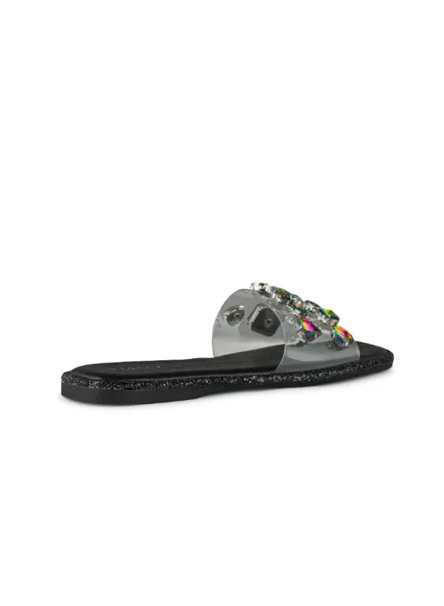 Studded Strap Flat Sandals – image 3