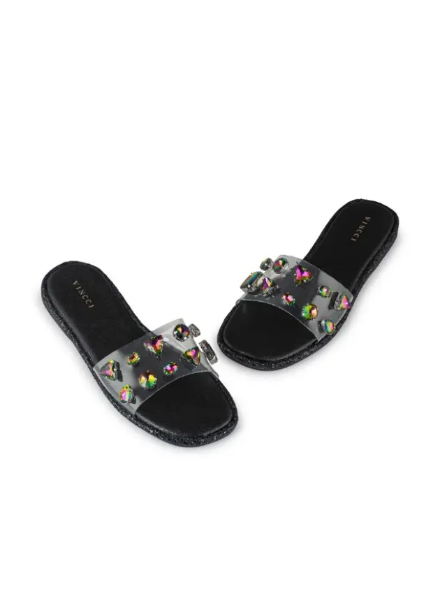 Studded Strap Flat Sandals – image 4