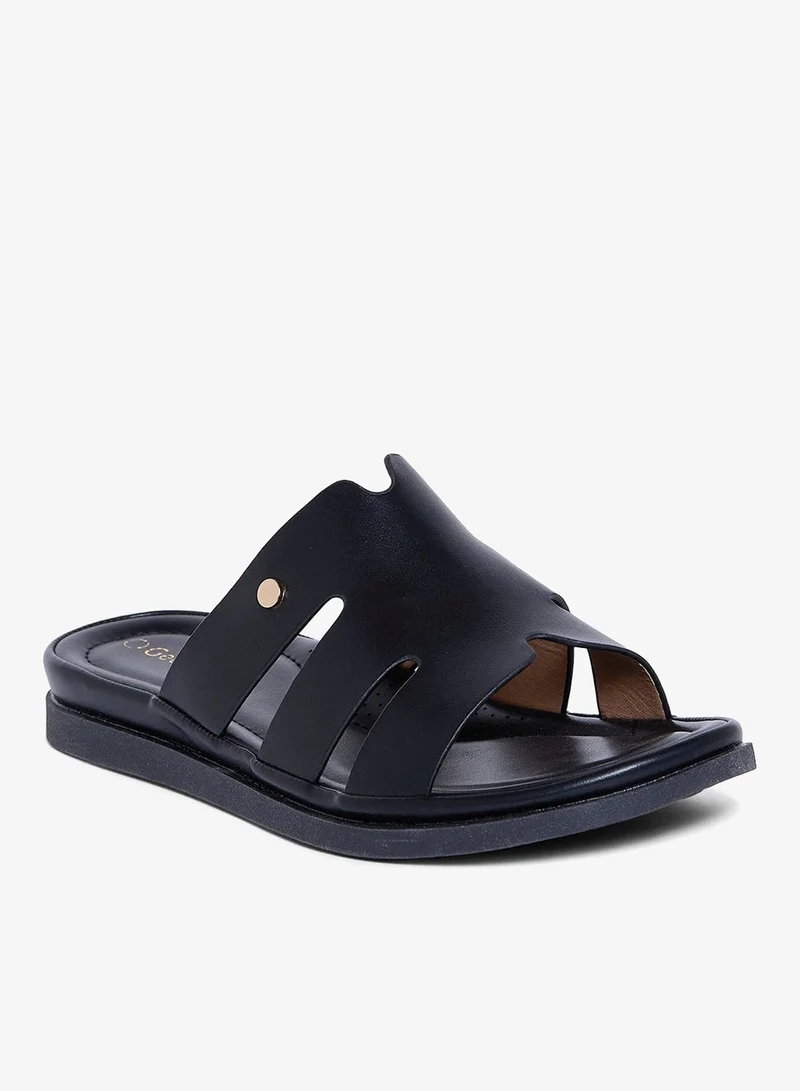 Geoomnii Women's Cushioned Comfort Slide Sandals