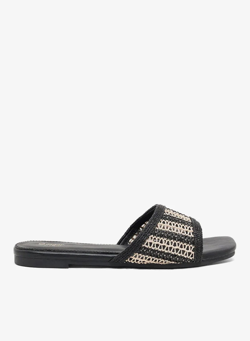 Mesh Flat Sandals