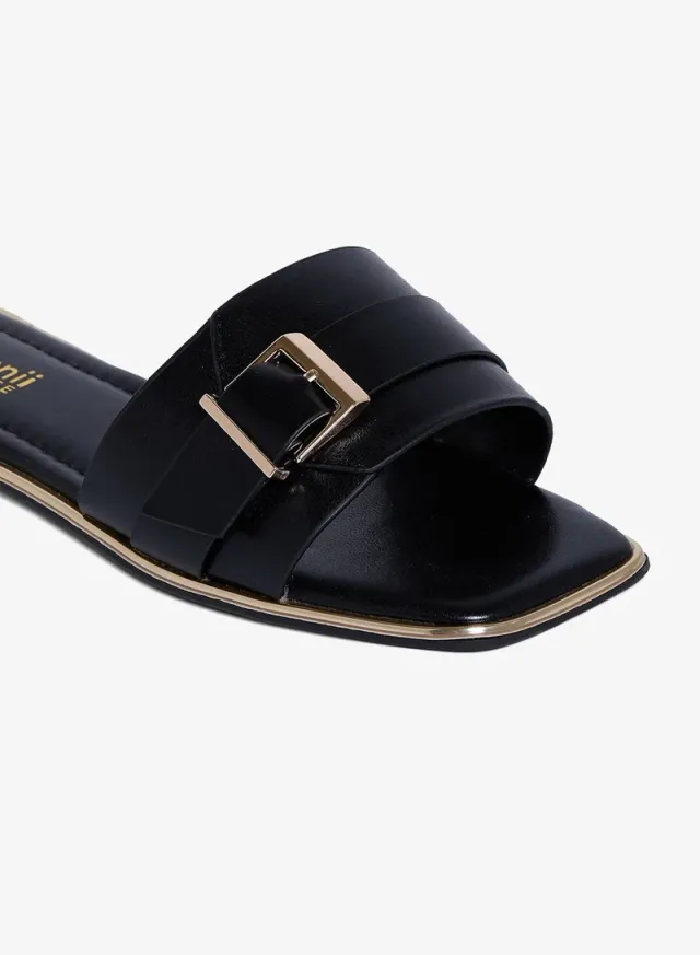 Geoomnii Women's Comfortable Slip-On Flat Sandals – image 4