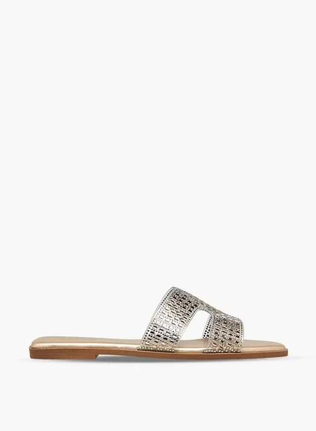 Women Embellished Slip-On Flat Sandals – image 3