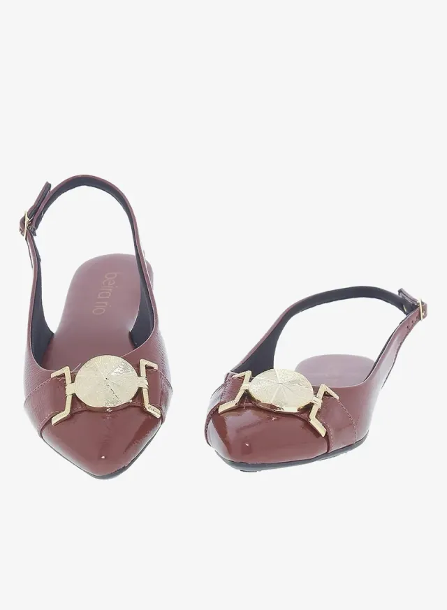 Beira Rio Women's Flat Sandals with Back Strap – image 4
