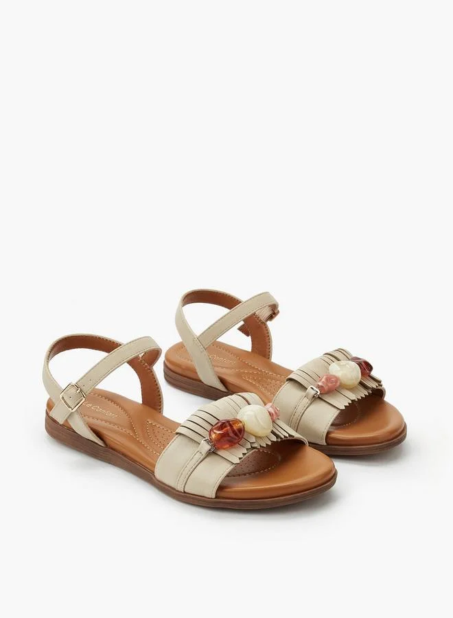 Women Stone Embellished Sandals