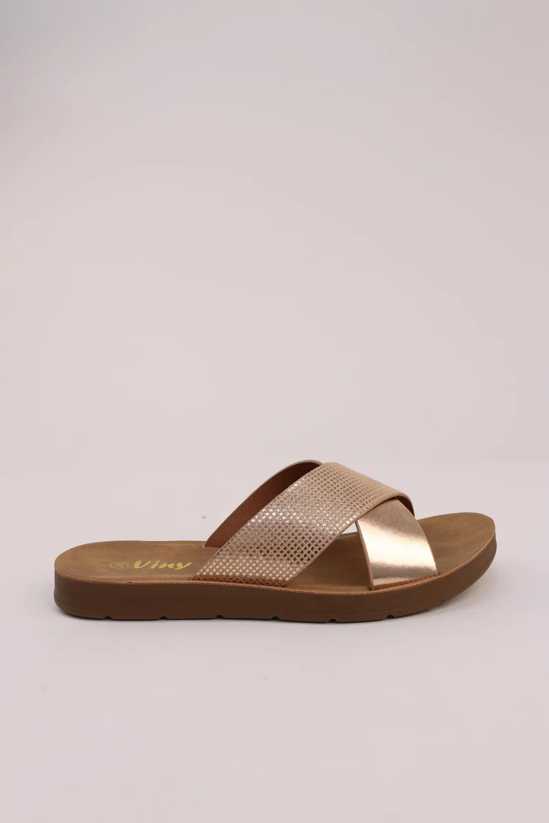 VINY Women's Everyday Comfort Flat Sandals
